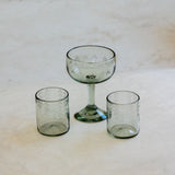 Copa_Vasos_de_Vidrio_Reciclado_Transparente_Cortado_Espigas