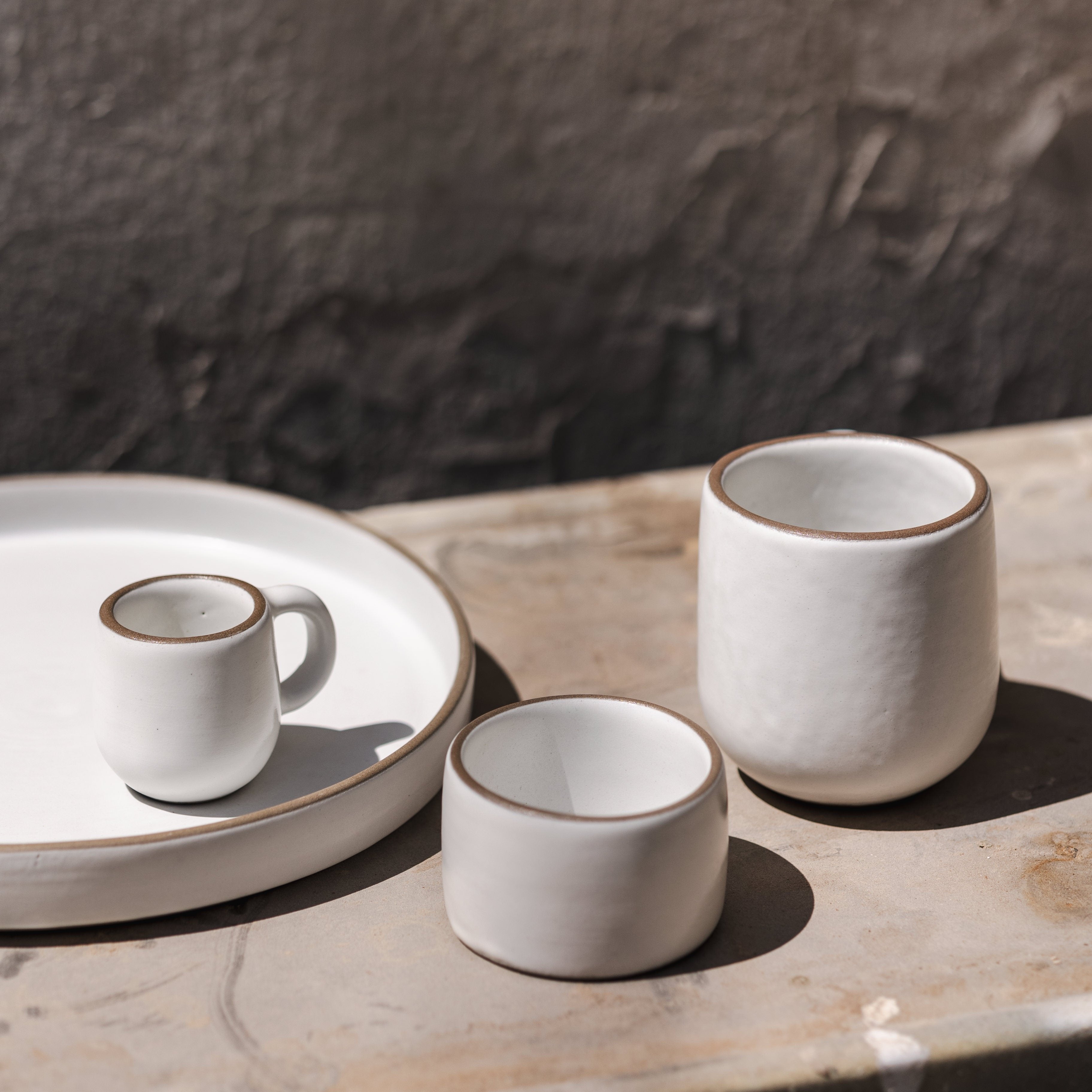 Vajilla Sak Blanco Set 10 personas (30 piezas)