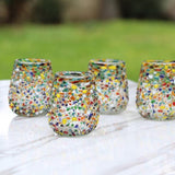 Vaso_wolis_de_vidrio_soplado_transparente_granulado_colores
