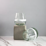 Vaso_Wolis_de_Vidrio_Reciclado_Transparente_Banda_Blanca