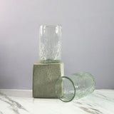 Vaso_Alto_de_Vidrio_Reciclado_Transparente_Efecto_Craquelado